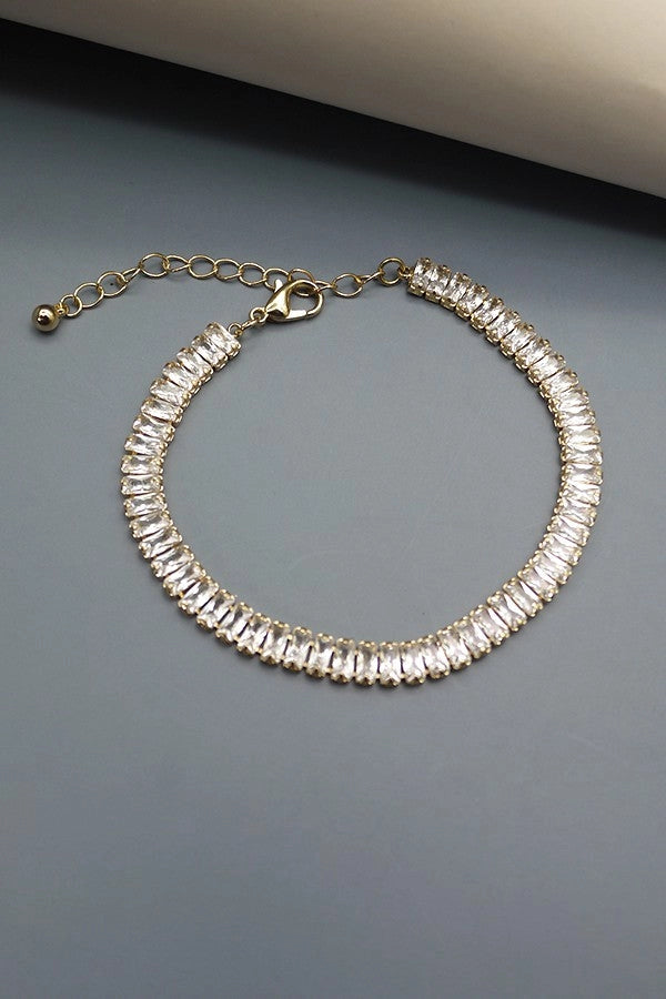 Gold Baguette Bracelet